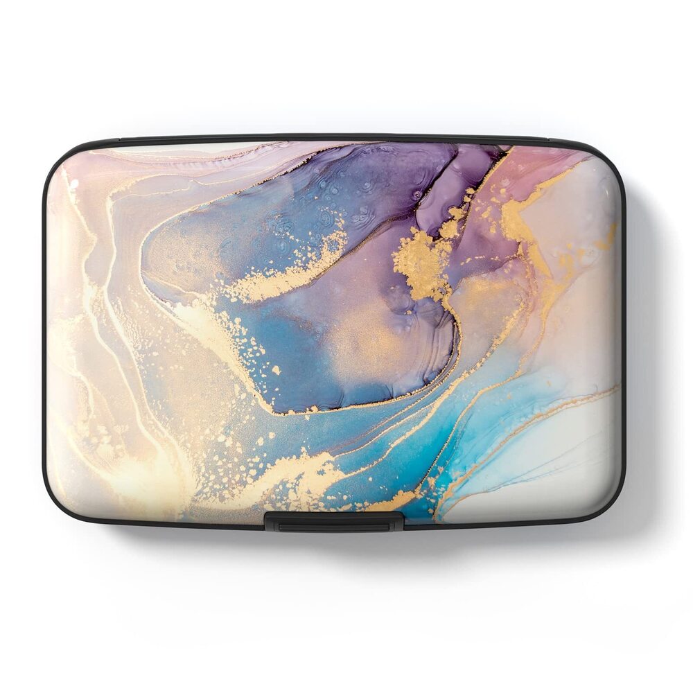 2473 Credit Card Holder , Small RFID Metal Credit Cards Wallet Cute
